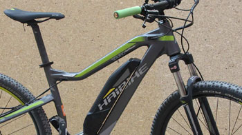 Rám elektrobicykla